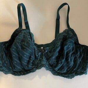 Chantelle Bra 38D Cardinal Lace Rive Gauche Underwire